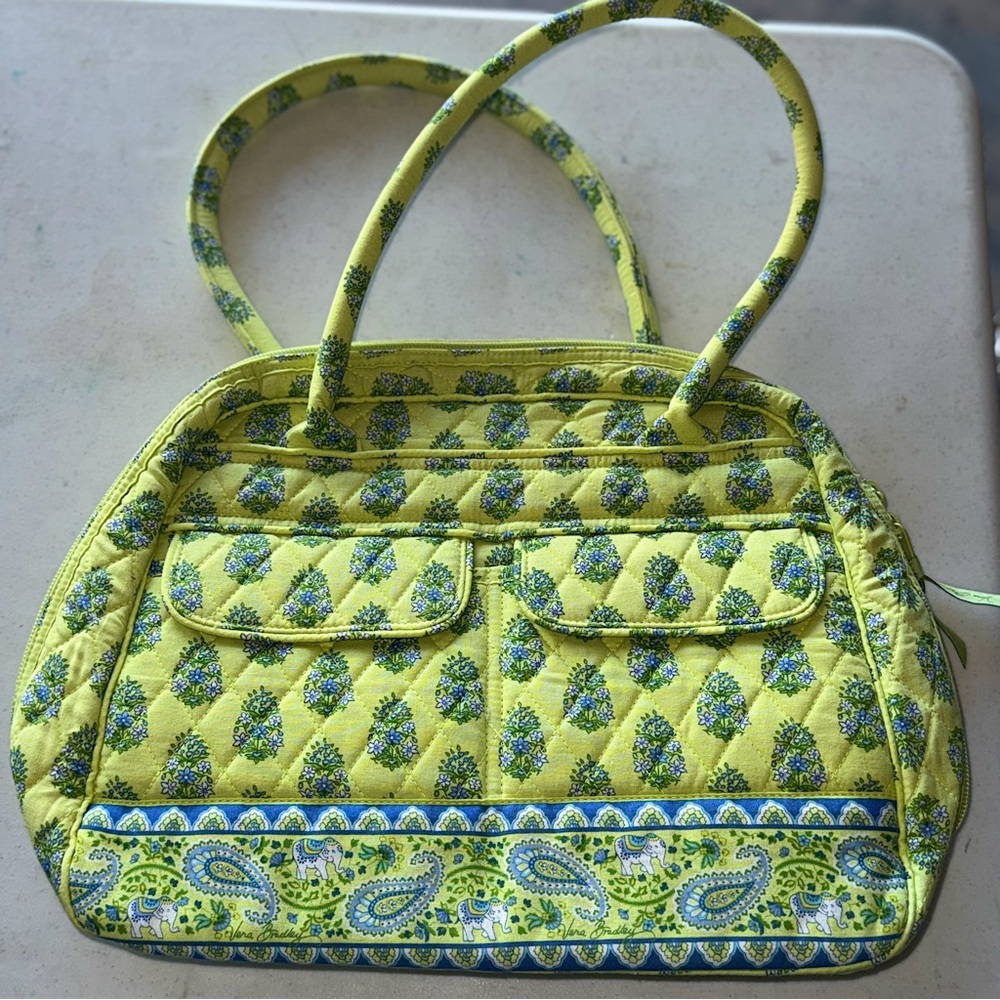 Vera Bradley Citrus Bowler Bag